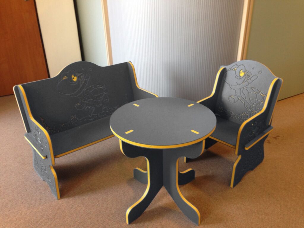 Selbey hdpe levha çift renkli oyun grubu için